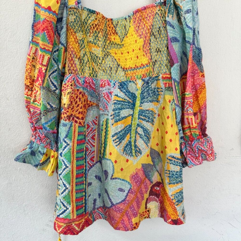 FARM Rio Colorful Mini Dress - Picture 3 of 13